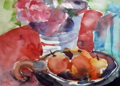 Stillleben, Aquarell