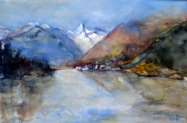 Zell am See, Aquarell