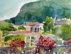 Salzburg, Aquarell