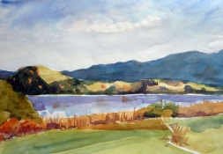 Wallersee, Aquarell