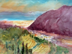 Alassio. Aquarell