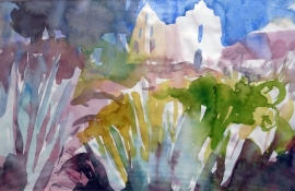 Griechenland, Aquarell