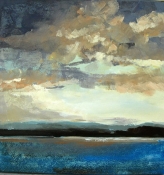 Wolkenstimmung II, Acryl/L