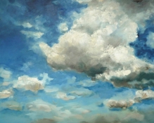 Wolken II, Öl/L